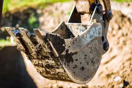 Construction Material Hauling dump truck